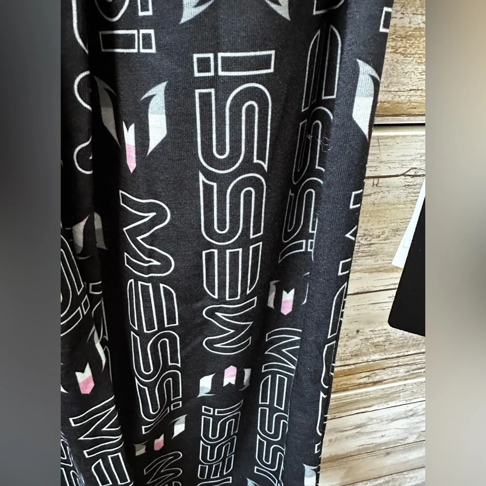 ⚽🩷 NWT Messi Collection Kids Pajama Set Black Pink Size 6/7 Flame Resistant 💤